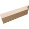 Ekena Millwork 4in. W x 4in. H x 20in. L Pescadero Woodgrain TimberThane Rafter Tail, Primed Tan RFTUR04X04X20PECRCPR - alternate 2